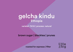Ethiopia, Gelcha Kindu, Filter